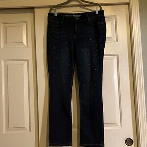 Westport Dark Blue Embellished Jeans